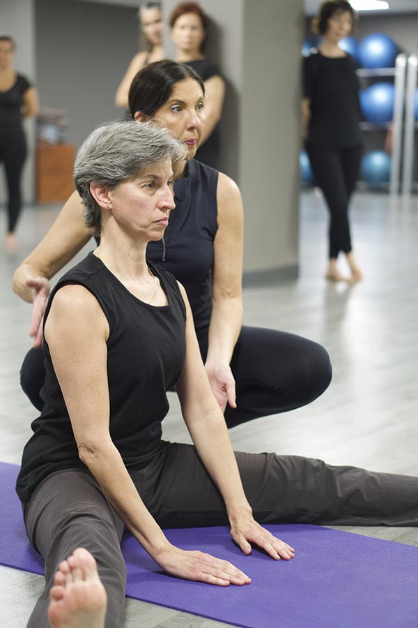Estiramiento yoga Marta Verdasco